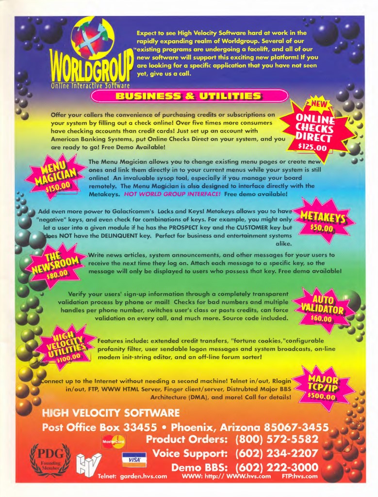 High Velocity Software Visions
