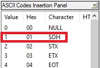 Character Panel in Notepad++