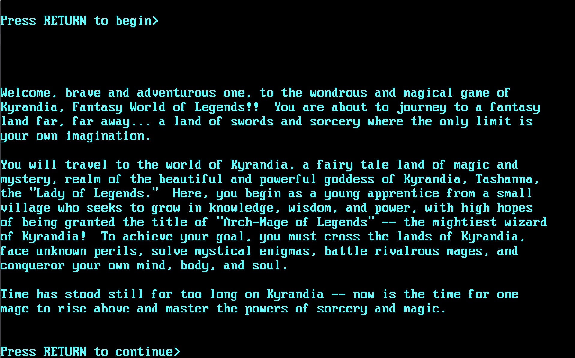 Kyrandia gameplay Kyrandia gameplay